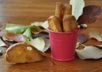 Бискотти с тыквой и имбирем