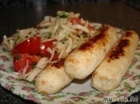 Домашние куриные колбаски