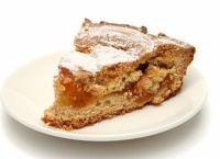 Песочный пирог с джемом