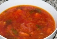 Борщ из квашеной капусты