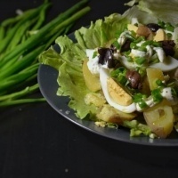 Просто картофельный салат