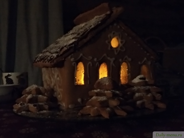 Карамель для окон пряничного домика