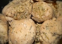 Тушеная курица