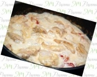 Курица в молочно-чесночном соусе