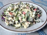 Салат из морской капусты