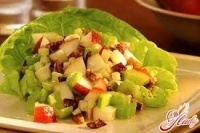 Салат из стебля сельдерея и болгарского перца