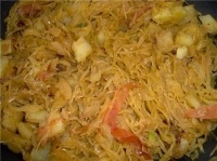 Капуста жареная