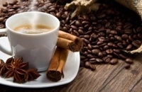 Ванильный кофе с корицей