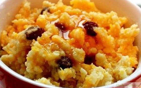 Пшенная каша с тыквой Пшенная каша с тыквой